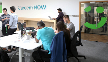 Employees at Careem headquarters in Dubai, December 2018 (Reuters/Satish Kumar)