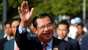 Prime Minister Hun Sen (Reuters/Samrang Pring)