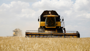 Harvesting in Stavropol region (Reuters/Eduard Korniyenko)