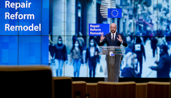 European Council President Charles Michel, Brussels, Belgium (Reuters/Kenzo Tribouillard)