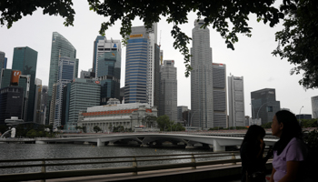 The Singapore skyline (Reuters/Edgar Su)