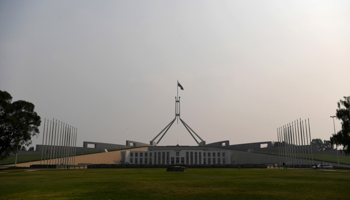 Parliament House, Canberra, Australia, January 12 (Reuters/Tracey Nearmy)