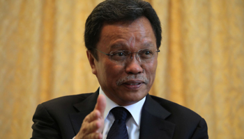 Shafie Apdal, chief minister of Sabah state (Reuters/Lim Huey Teng)