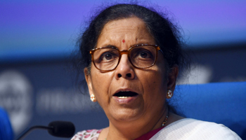 Finance Minister Nirmala Sitharaman (STR/EPA-EFE/Shutterstock)