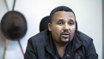 Opposition leader Jawar Mohammed (Mulugeta Ayene/AP/Shutterstock)
