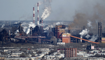 EVRAZ's steel plant in Nizhny Tagil (Maxim Shipenkov/EPA-EFE/Shutterstock)