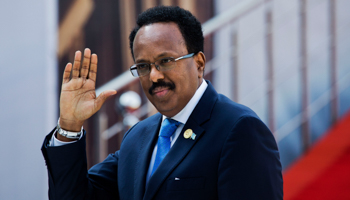 President Mohammed Abdullahi ‘Farmajo’ (Jerome Delay/AP/Shutterstock)