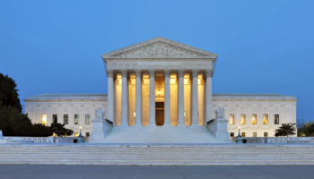 The US Supreme Court building in Washington (Shutterstock/Joe Ravi)