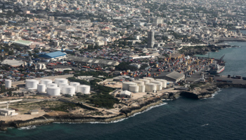 Mogadishu port (Daniel Irungu/EPA-EFE/Shutterstock)
