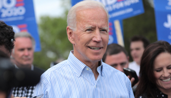 Democratic presidential candidate, former Vice President Joe Biden campaigns in Peoria, Arizona, United States, May 25, 2020 (Shutterstock/Pix_Arena)