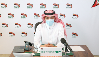Saudi Finance Minister Mohammed al-Jadaan (Xinhua/Shutterstock)