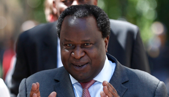 South African Finance Minister Tito Mboweni (NIC BOTHMA/EPA-EFE/Shutterstock)
