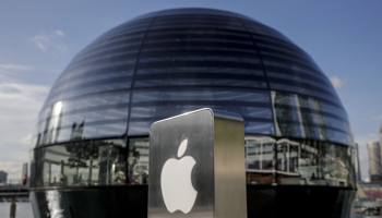 Apple Store at the Marina Bay Sands in Singapore (WALLACE WOON/EPA-EFE/Shutterstock)