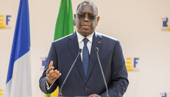 Senegal’s President Macky Sall (Romuald Meigneux/SIPA/Shutterstock)