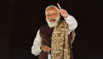 Prime Minister Narendra Modi (Sanjeev Verma/Hindustan Times/Shutterstock)
