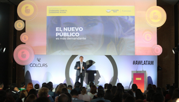 The stage at last year's Advertising Week Latin America (AWLATAM/Shutterstock)