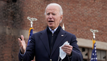 President-elect Joe Biden campaigns in Georgia (Patrick Semansky/AP/Shutterstock)