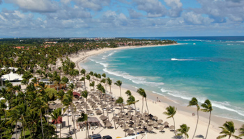 Aerial view of Punta Cana beach, Dominican Republic (Shutterstock / Soto.Creativo)