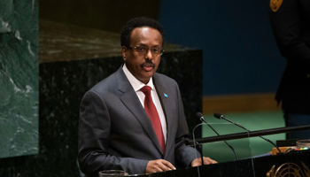 President Mohamed Abdullahi 'Farmajo' (Kevin Hagen/AP/Shutterstock)