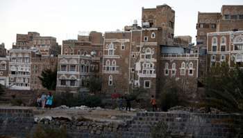 Historical buildings in old Sana’a (Yahya Arhab/EPA-EFE/Shutterstock)