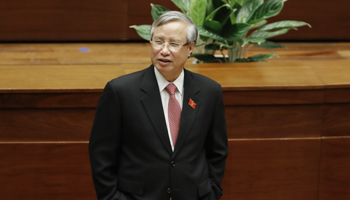 Tran Quoc Vuong, executive secretary of the Communist Party of Vietnam's Central Committee Secretariat (Minh Hoang/EPA-EFE/Shutterstock)