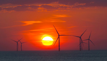 Burbo Bank Offshore Wind Farm, Liverpool Bay, UK, May (Rick Findler/Shutterstock)