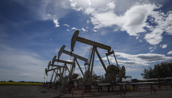 Oil being extracted in Alberta (Canadian Press/Shutterstock)