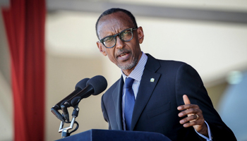 President Paul Kagame (John Muchucha/AP/Shutterstock)