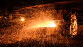 Production of matte nickel, Sorowako, Indonesia, Mar 2019 (Hariandi Hafid/SOPA Images/Shutterstock)