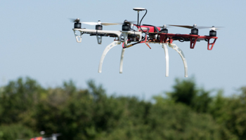 Civil drones pilot training by Techni Drone company in France (Sebastien Salom Gomis/Sipa/Shutterstock)