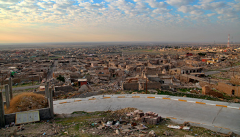 Deserted ruins in the northern Iraqi town of Sinjar, left by the battle against Islamic State (Samya Kullab/AP/Shutterstock)