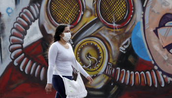 The COVID-19 pandemic has hit Colombia's economy hard this year (Mauricio Dueñas Castañeda/EPA-EFE/Shutterstock)