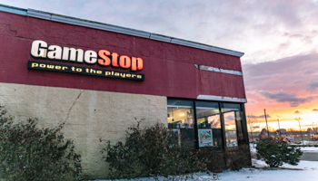 GameStop store in Athens, United States, February (Stephen Zenner/SOPA Images/Shutterstock)