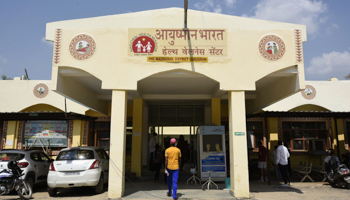 A health and wellness centre near Delhi (Parveen Kumar/Hindustan Times/Shutterstock)