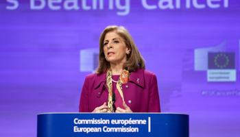 EU Health Commissioner Stella Kyriakides (Kenzo Tribouillard/AP/Shutterstock)