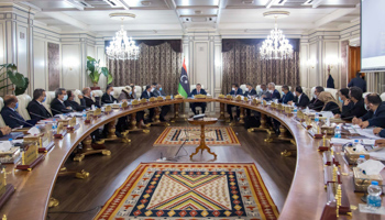 Libya's new unity government holds its first meeting in Tripoli,  March 2 (Xinhua/Shutterstock)