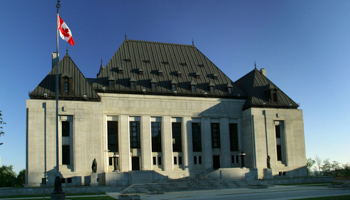 The Supreme Court of Canada building in Ottawa
OTTAWA, ONTARIO, CANADA - MAY 2004 (Norm Betts/Shutterstock)