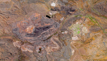 Mount Whaleback Iron Ore Mine, Australia, Oct 2020 (NASA Earth/ZUMA Wire/Shutterstock)