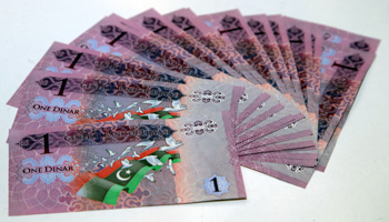 Libyan dinars (Sabri Elmhedwi/EPA/Shutterstock)