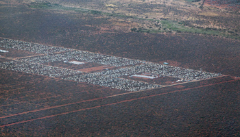 An aerial view of part of Dadaab refugee complex (Ben Curtis/AP/Shutterstock)