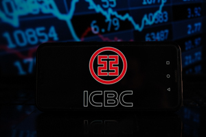 Logo of Chinese bank ICBC (Omar Marques/SOPA Images/Shutterstock)