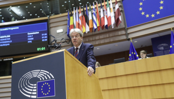 Paulo Gentiloni, European Commissioner for the Economy (Stephanie Lecocq/AP/Shutterstock)