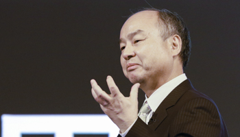 Masayoshi Son, the billionaire founder of Softbank (Rodrigo Reyes Marin/ZUMA Wire/Shutterstock)