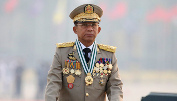Min Aung Hlaing, military chief and junta leader (Uncredited/AP/Shutterstock)