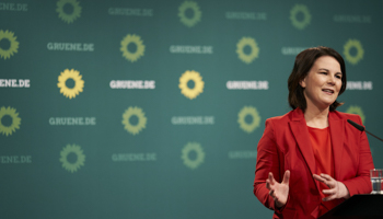 Green Party leader and chancellor candidate Annalena Barbock (Action Press/Shutterstock)