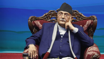 Prime Minister KP Oli (Niranjan Shrestha/AP/Shutterstock)