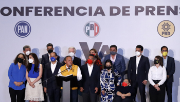 The Va por Mexico opposition coalition has succeeded in reducing Morena's influence in the federal congress (Eyepix/NurPhoto/Shutterstock)