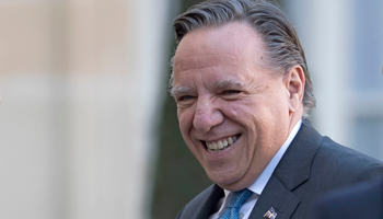 Prime Minister of Quebec Francois Legault arrives for a meeting at the Elysee Palace in Paris in 2019 (Ian Langsdon/EPA-EFE/Shutterstock)