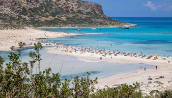 Balos Beach, Crete Island - July (Nicolas Economou/NurPhoto/Shutterstock)
