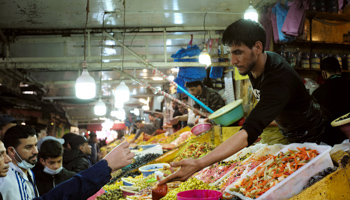 Market in Casablanca (Abdeljalil Bounhar/AP/Shutterstock)